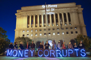 "Get Money Out of Politics" by Flickr user Light Brigading