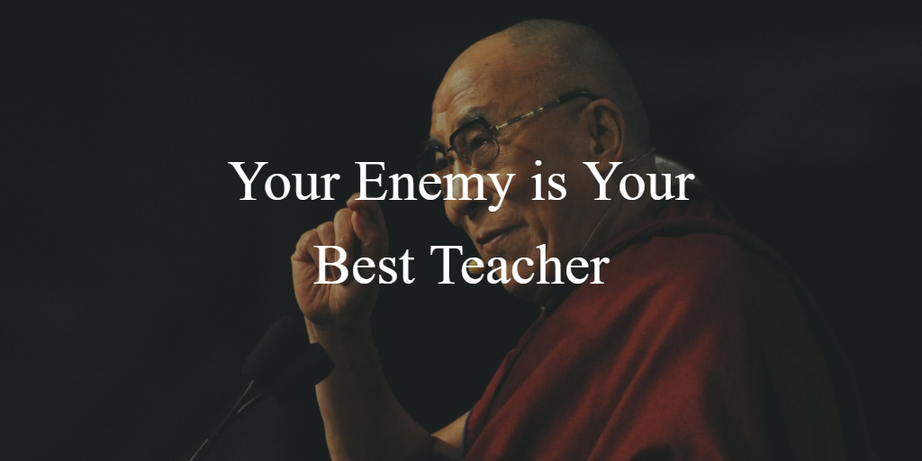 Your Enemy is Your Best Teacher